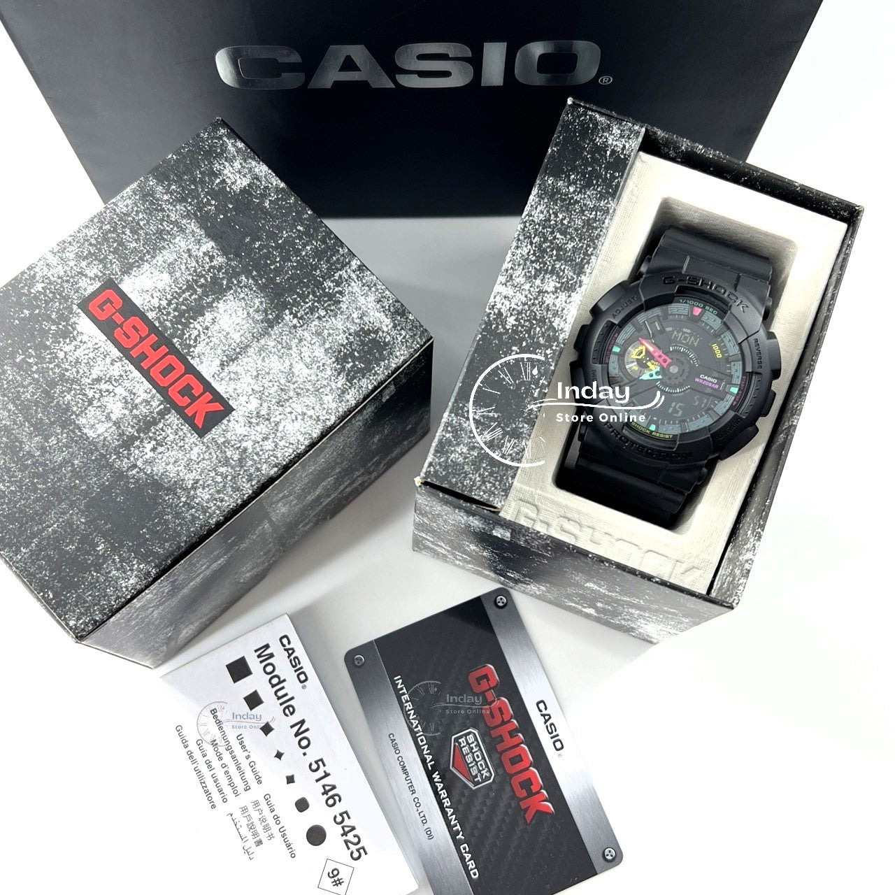 Casio G-Shock Men's Watch GA-110MF-1A Shock Resistant Magnetic Resistant Mineral Glass