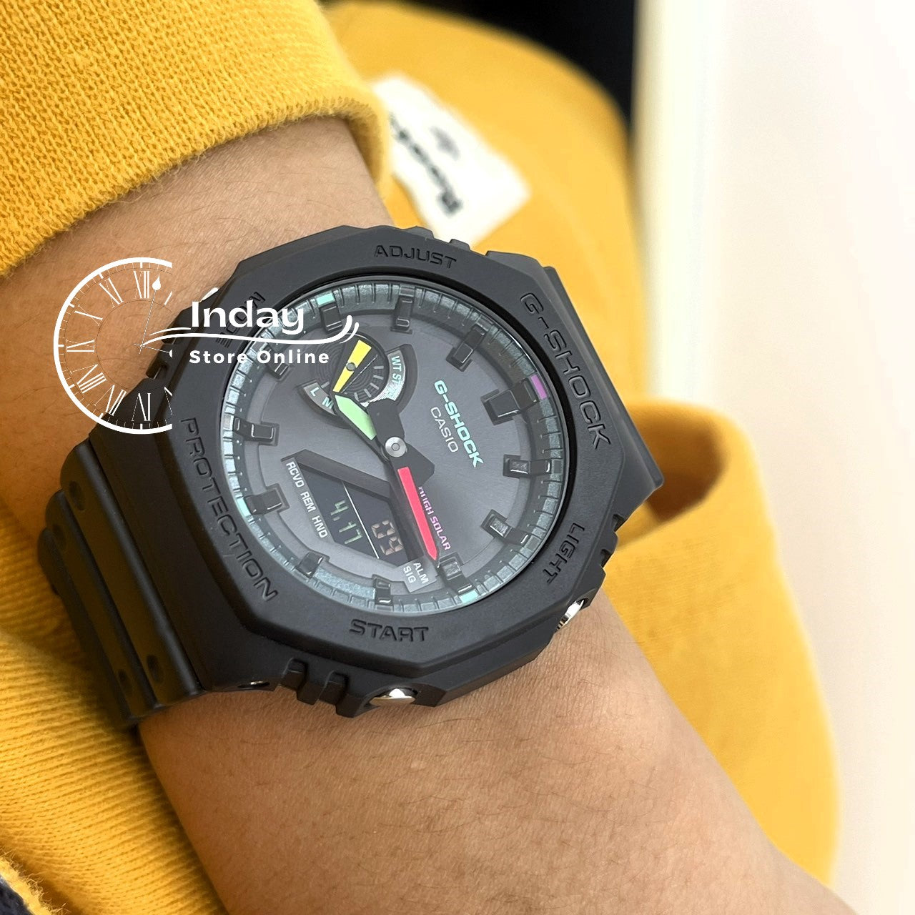 Casio G-Shock Men's Watch GA-B2100MF-1A Shock Resistant Tough Solar Mobile Link Bluetooth