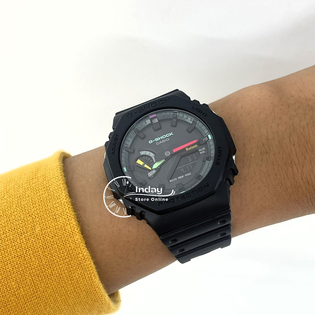 Casio G-Shock Men's Watch GA-B2100MF-1A Shock Resistant Tough Solar Mobile Link Bluetooth