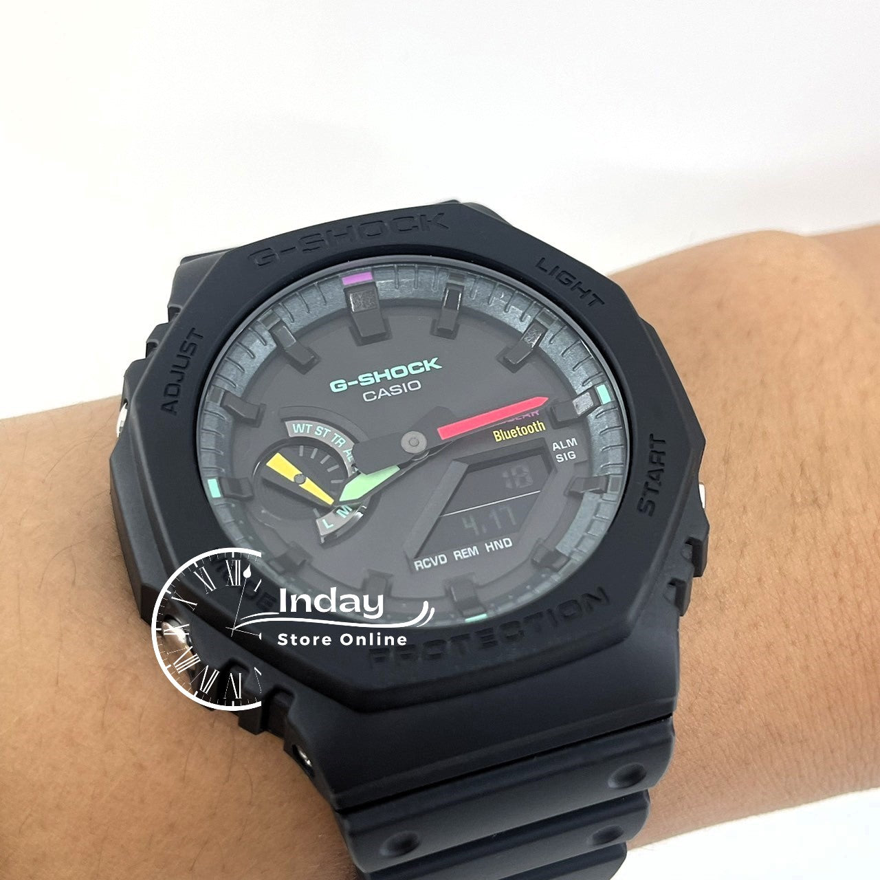 Casio G-Shock Men's Watch GA-B2100MF-1A Shock Resistant Tough Solar Mobile Link Bluetooth