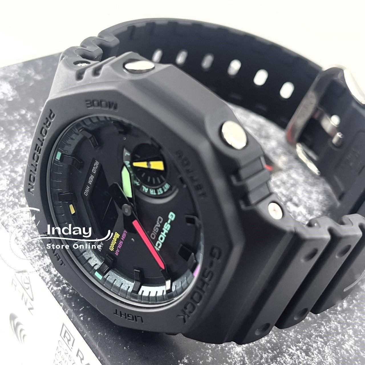 Casio G-Shock Men's Watch GA-B2100MF-1A Shock Resistant Tough Solar Mobile Link Bluetooth