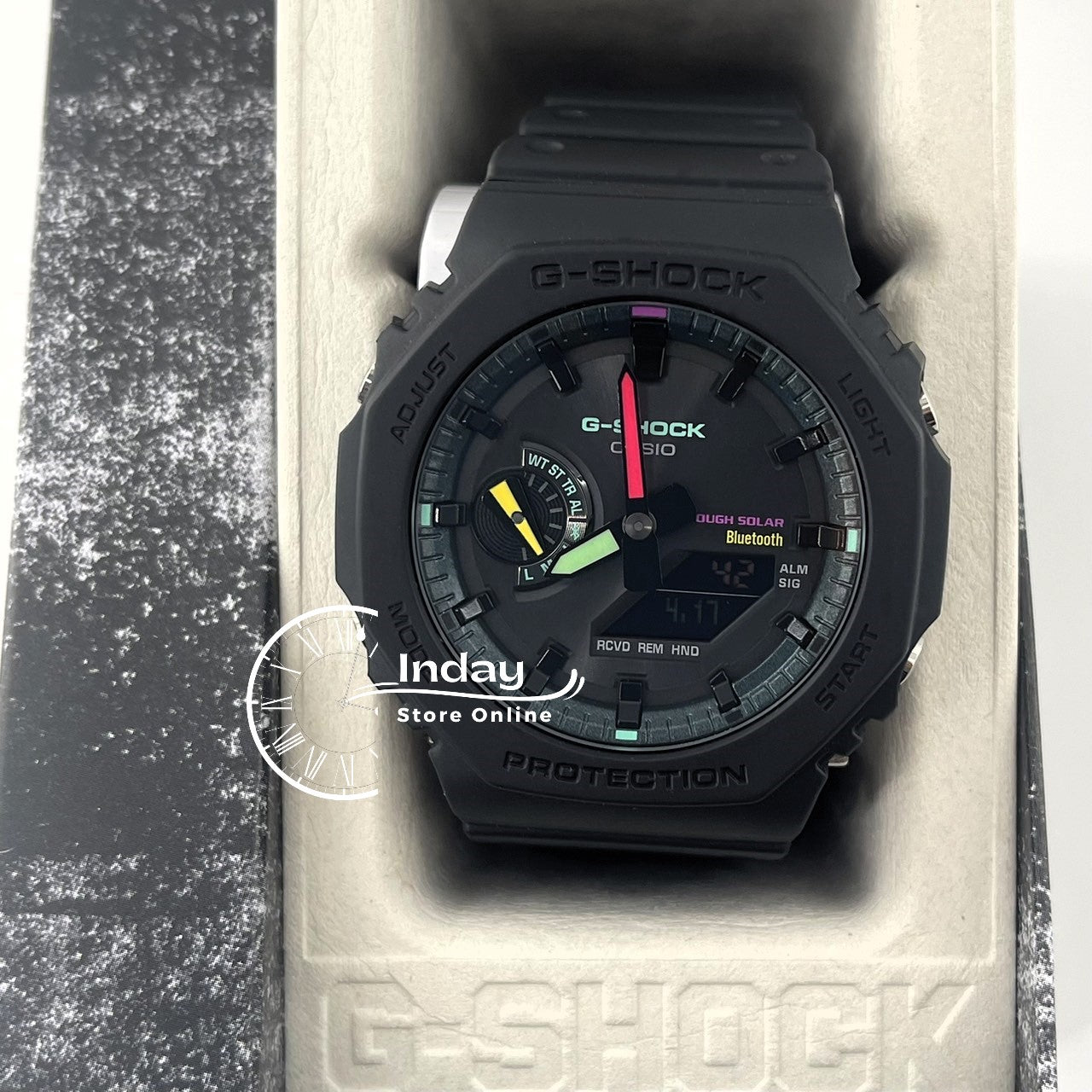Casio G-Shock Men's Watch GA-B2100MF-1A Shock Resistant Tough Solar Mobile Link Bluetooth