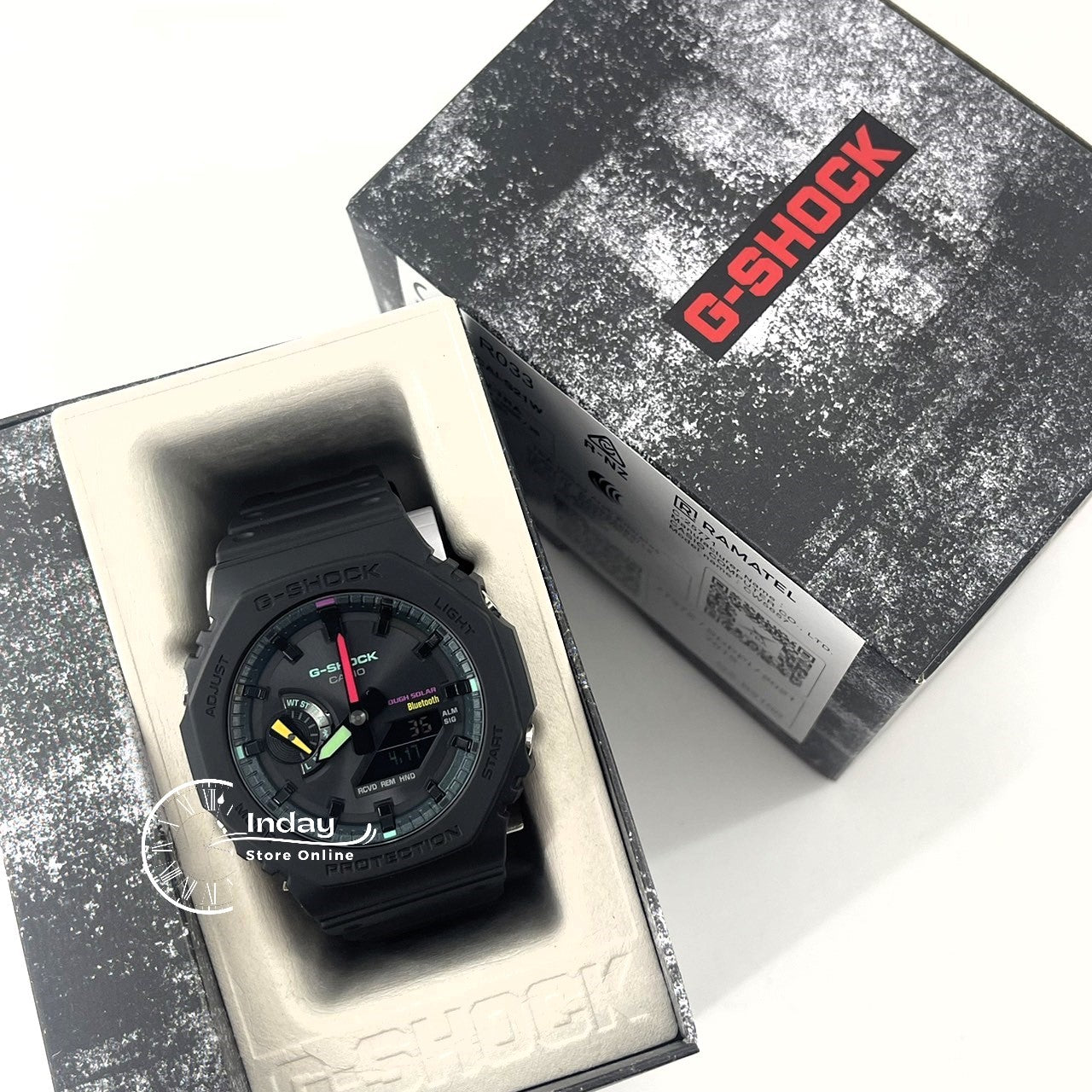 Casio G-Shock Men's Watch GA-B2100MF-1A Shock Resistant Tough Solar Mobile Link Bluetooth
