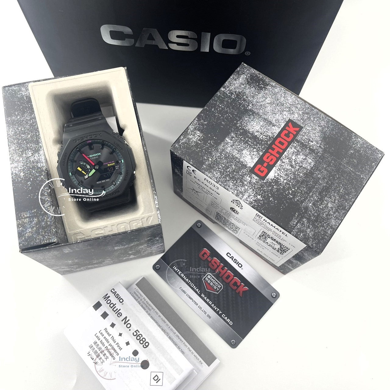 Casio G-Shock Men's Watch GA-B2100MF-1A Shock Resistant Tough Solar Mobile Link Bluetooth