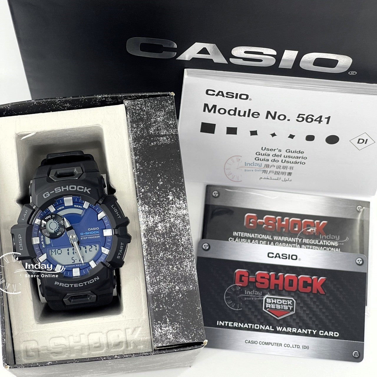 Casio G-Shock G-Squad Men's Watch GBA-900CB-1A Resin Band Mineral Glass Shock Resistant Mobile Link Bluetooth