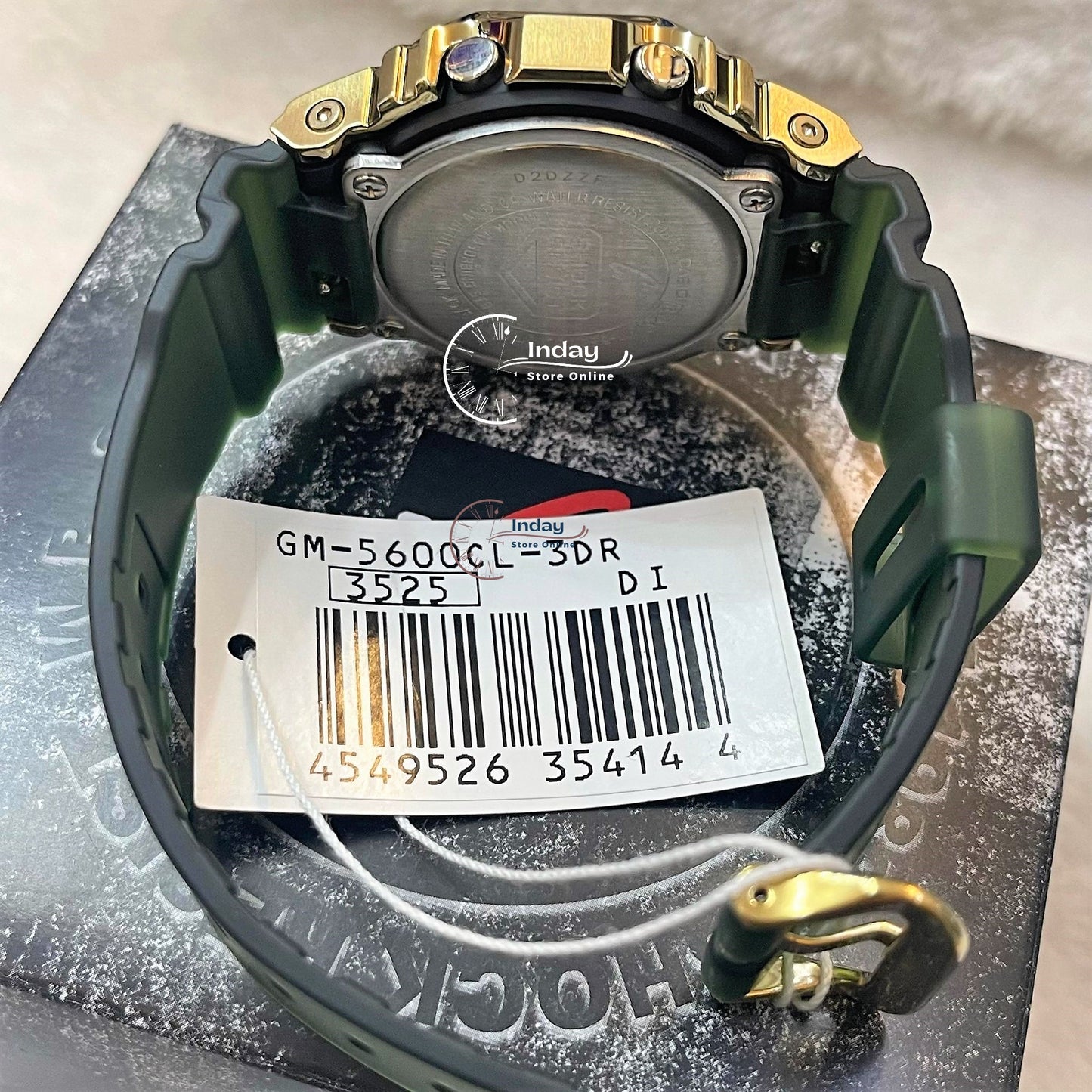 Casio G-Shock Men's Watch GM-5600CL-3 Digital Transparent Color 5600 Series