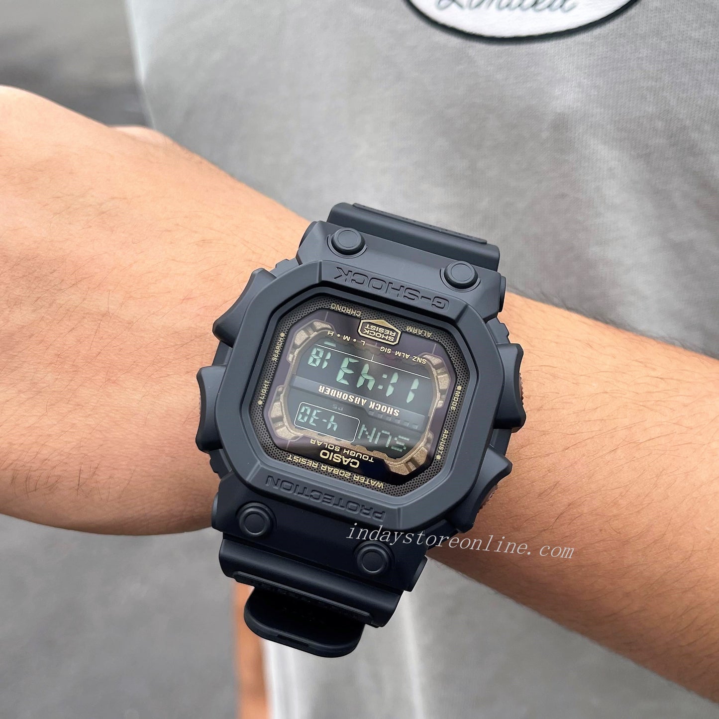 Casio G-Shock Men's Watch GX-56RC-1 Digital GXW GX-56 Series Rust Design Tough Solar (Solar powered)