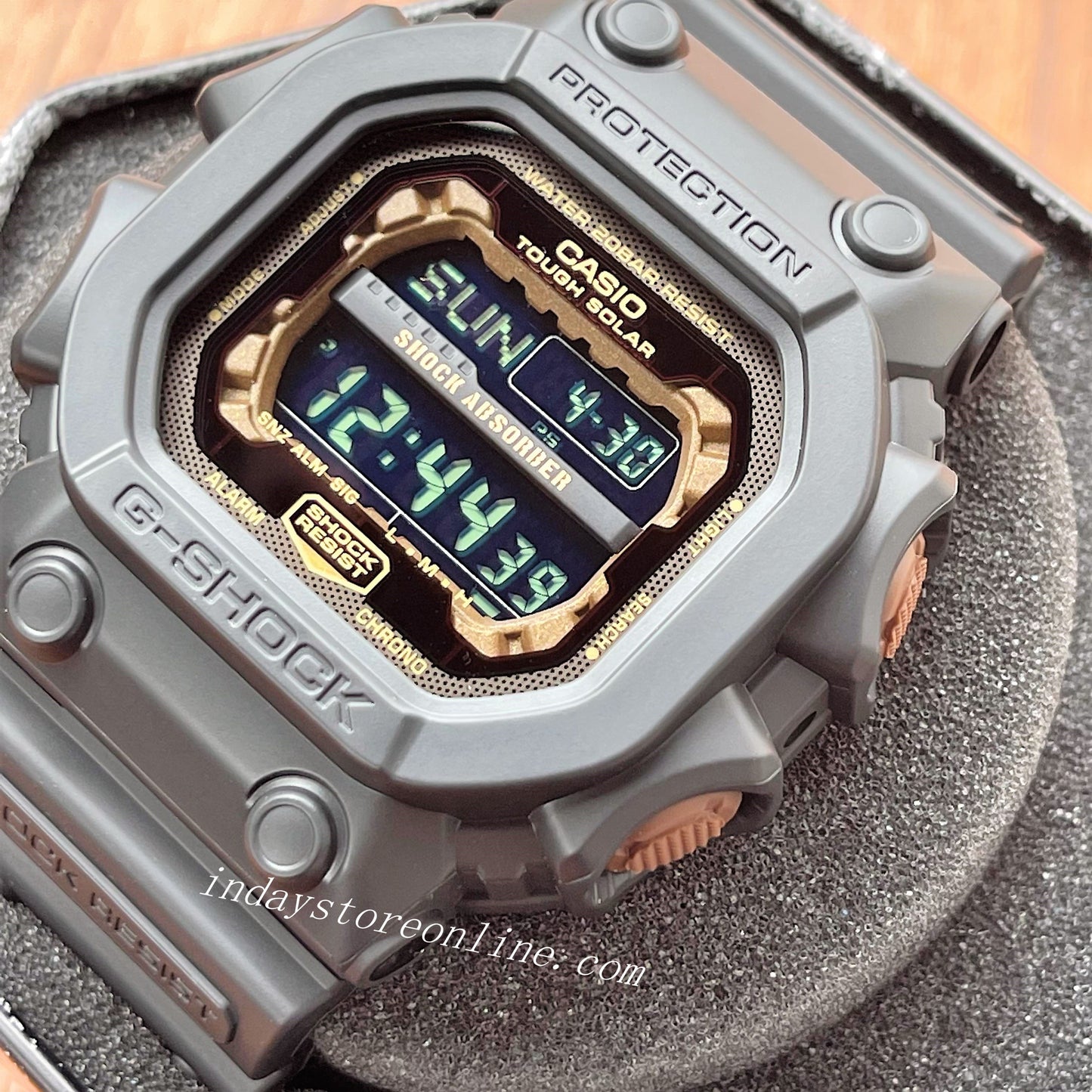 Casio G-Shock Men's Watch GX-56RC-1 Digital GXW GX-56 Series Rust Design Tough Solar (Solar powered)