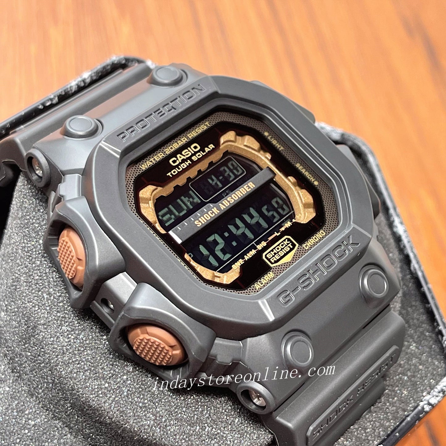 Casio G-Shock Men's Watch GX-56RC-1 Digital GXW GX-56 Series Rust Design Tough Solar (Solar powered)