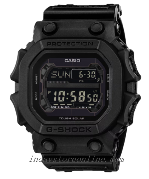 Casio G-Shock Men's Watch GX-56UBB-1 Mineral Glass Resin Band Shock Resistant Mud Resistant Black Tough Solar