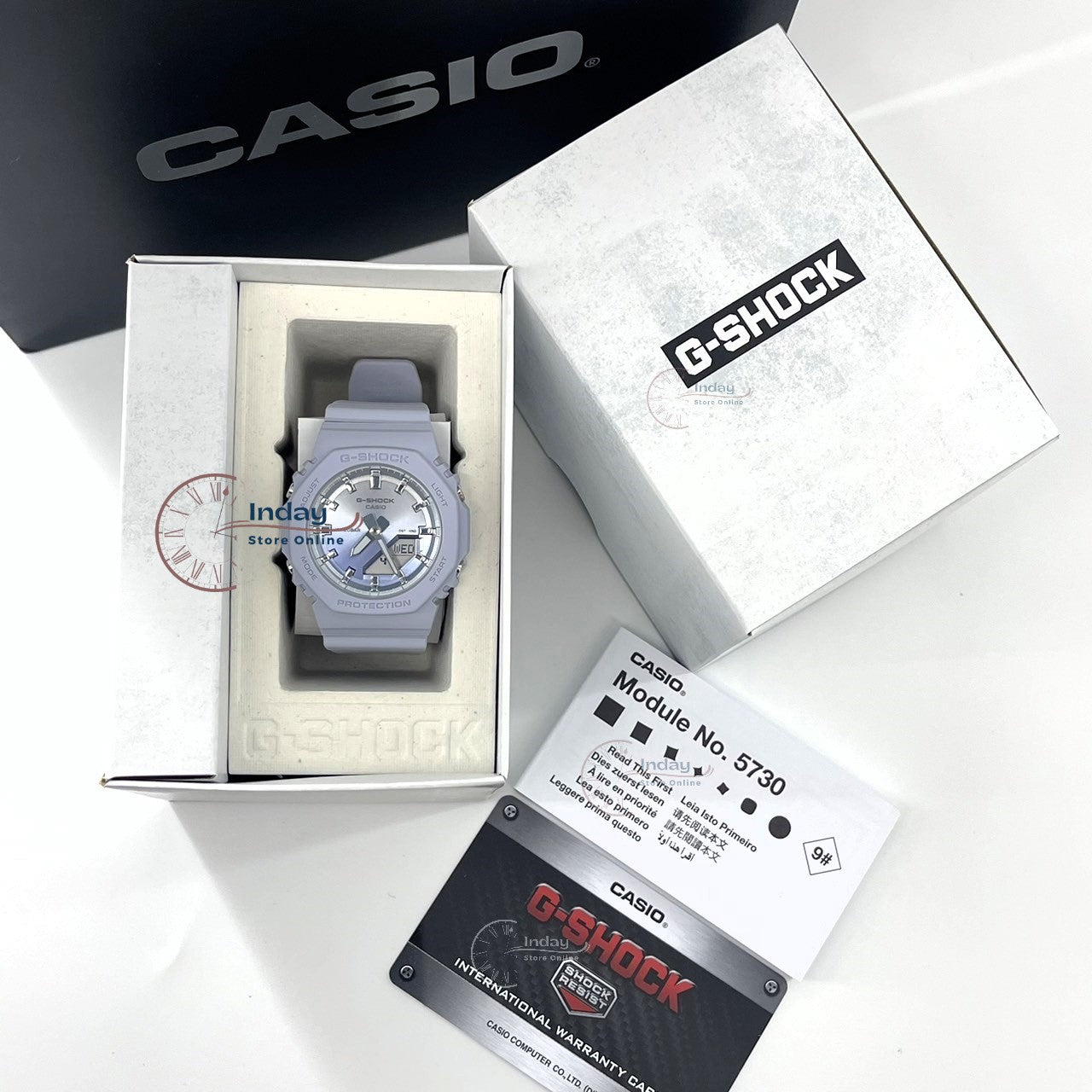 Casio G-Shock Women's Watch GMA-P2100SG-2A Resin Band Mineral Glass Shock Resistant