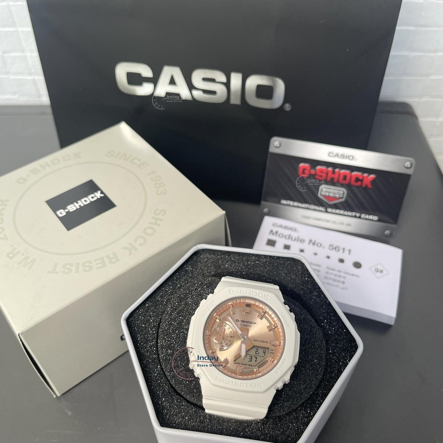 Casio G-Shock Women's Watch GMA-S2100MD-7A Analog-Digital Shock Resistant Carbon Core Guard Structure