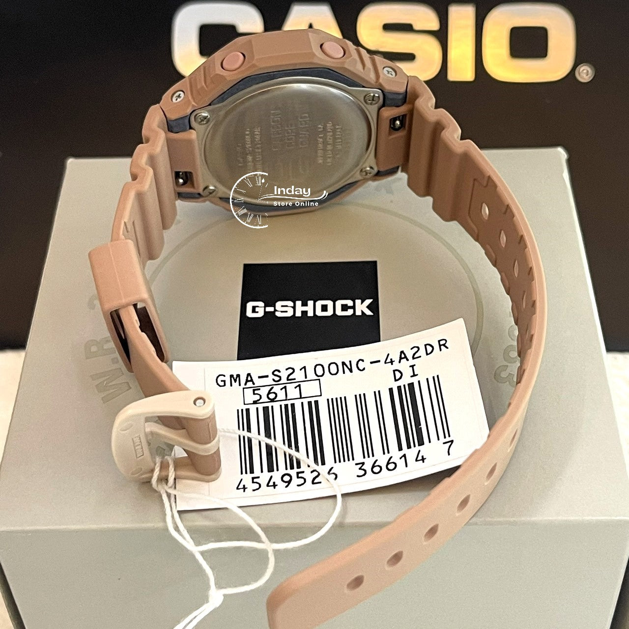 Casio G-Shock Women's Watch GMA-S2100NC-4A2 Analog-Digital New Arrival Shock Resistant Carbon Core Guard Structure