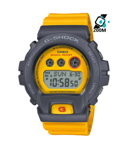 Casio G-Shock Women's Watch GMD-S6900Y-9 Digital Resin Band Shock Resistant Mineral Glass