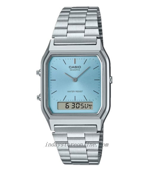 Casio Vintage Unisex Watch AQ-230A-2A1MQY