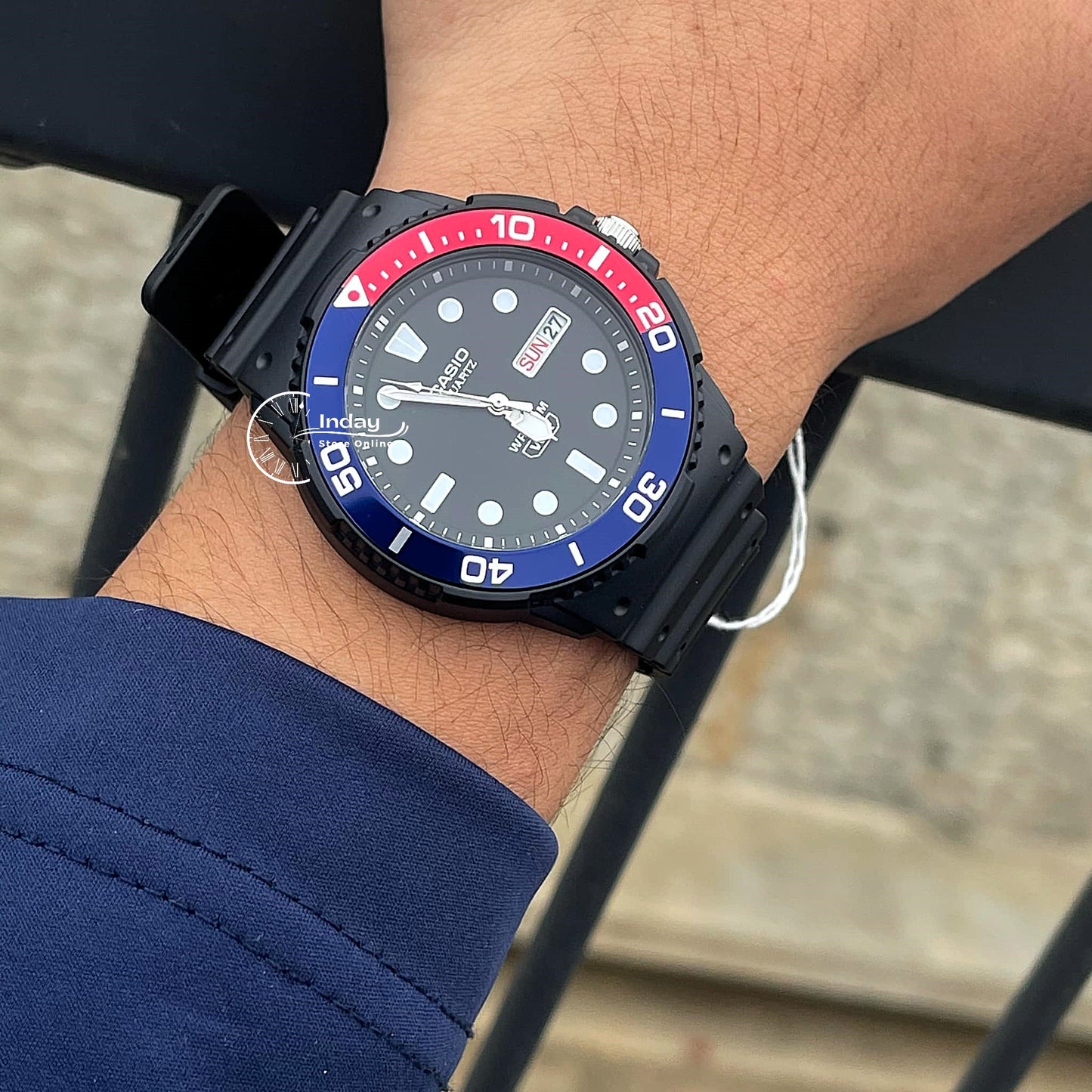 Casio Analog Men's Watch MRW-230H-1E2 Resin Glass Resin Band