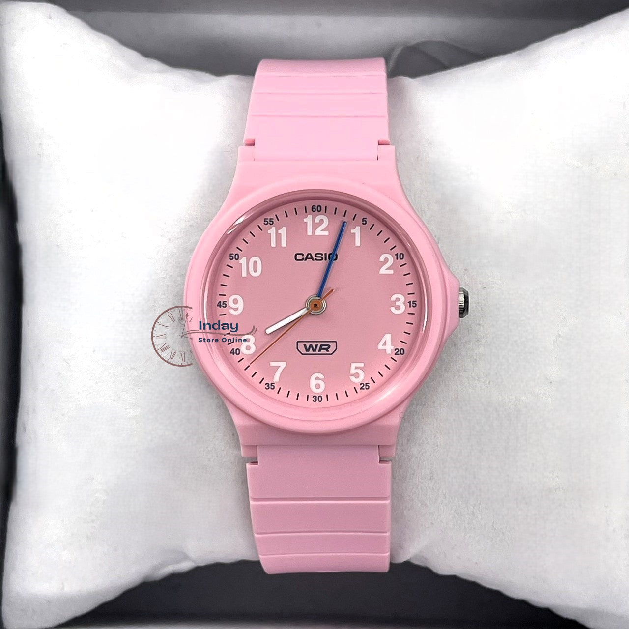 Casio Analog Women's Watch LQ-24B-4B Bio-based Resin Glass Resin Band