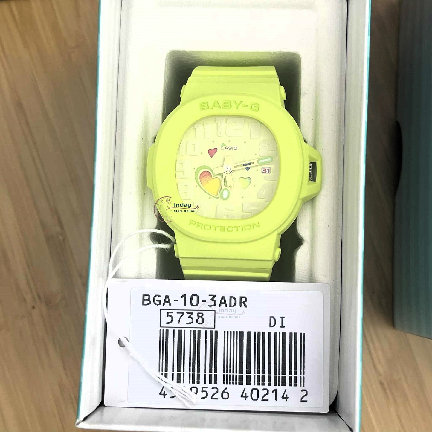 Casio Baby-G Women's Watch BGA-10-3A Playful Hearts Series