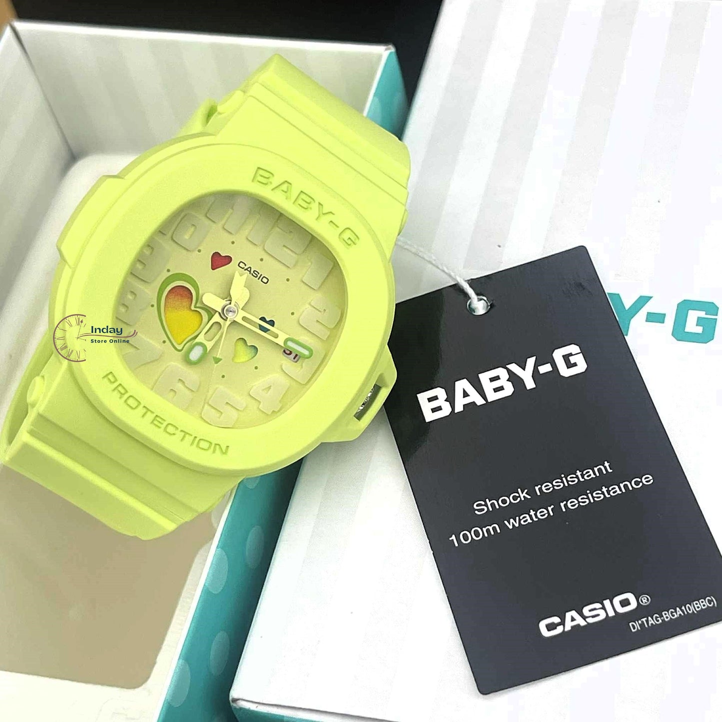 Casio Baby-G Women's Watch BGA-10-3A Playful Hearts Series