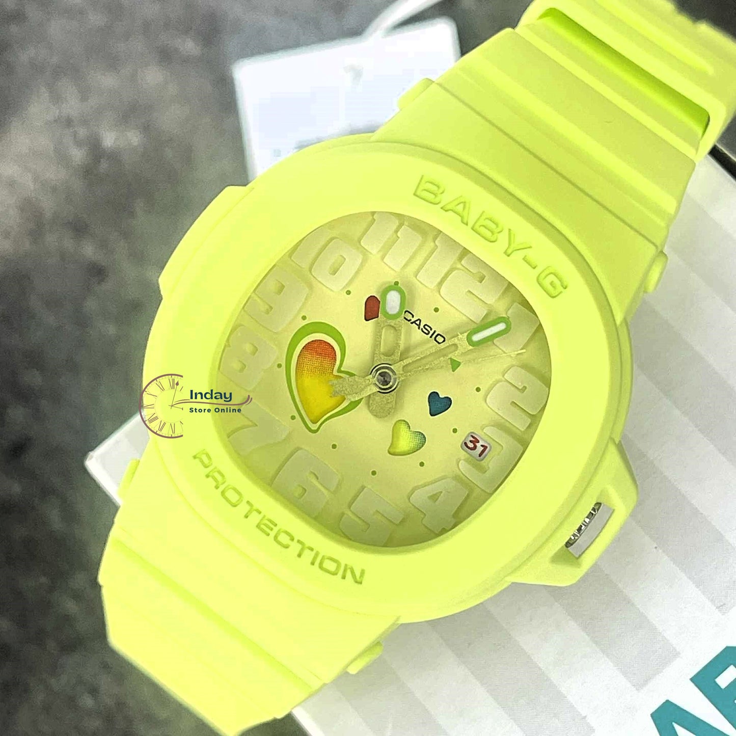 Casio Baby-G Women's Watch BGA-10-3A Playful Hearts Series
