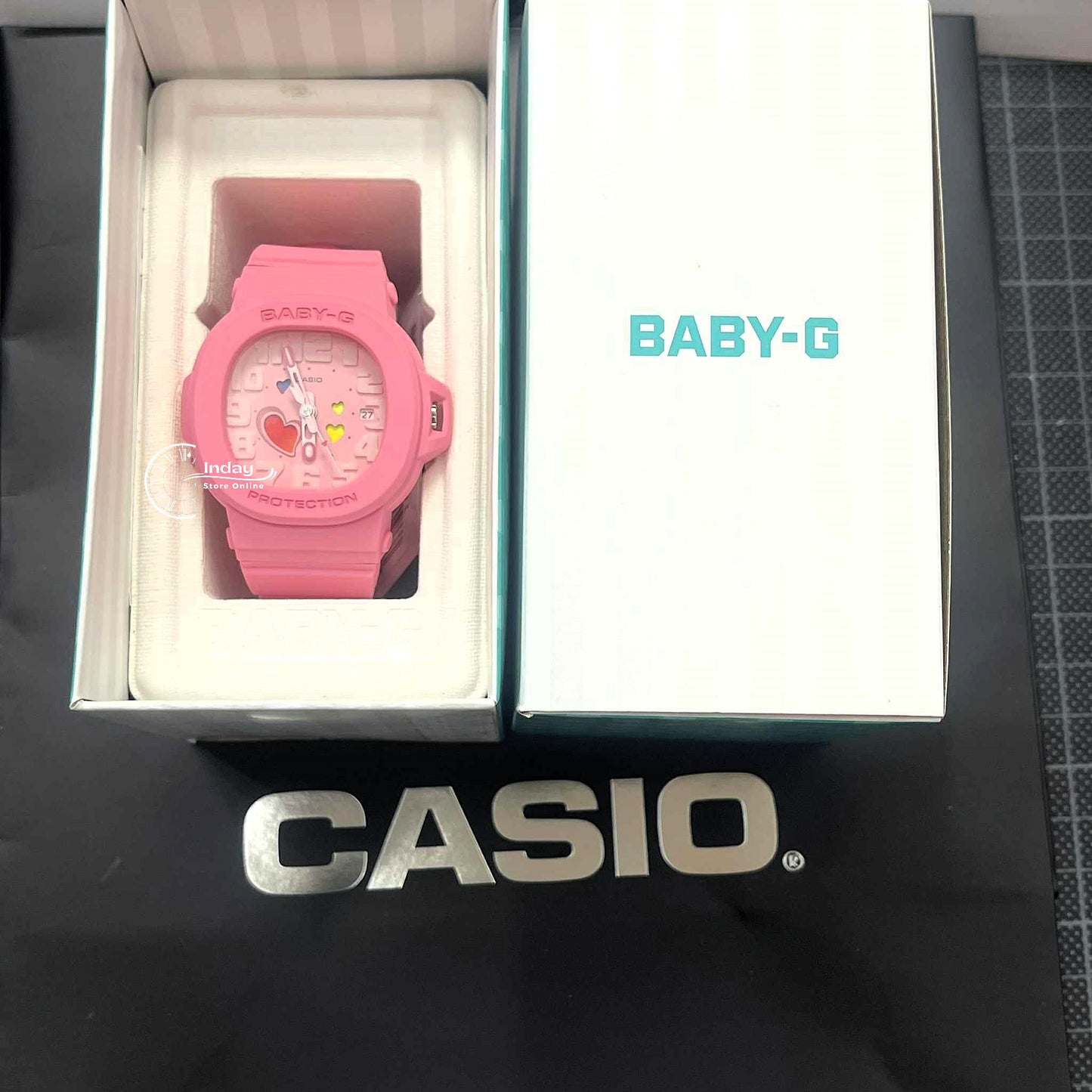 Casio Baby-G Women's Watch BGA-10-4A Playful Hearts Series