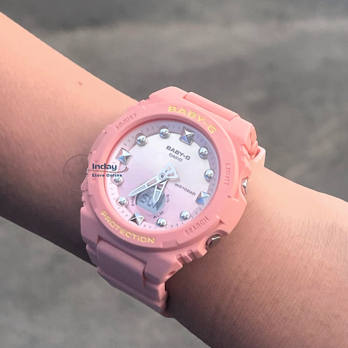 Casio Baby-G Women's Watch BGA-320-4A1 Resin Band Mineral Glass Shock Resistant