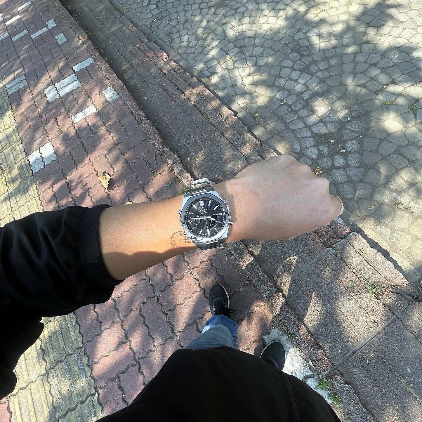 Casio Edifice Men's Watch ECB-S10DB-1A Sapphire Crystal Stainless Steel Bluetooth