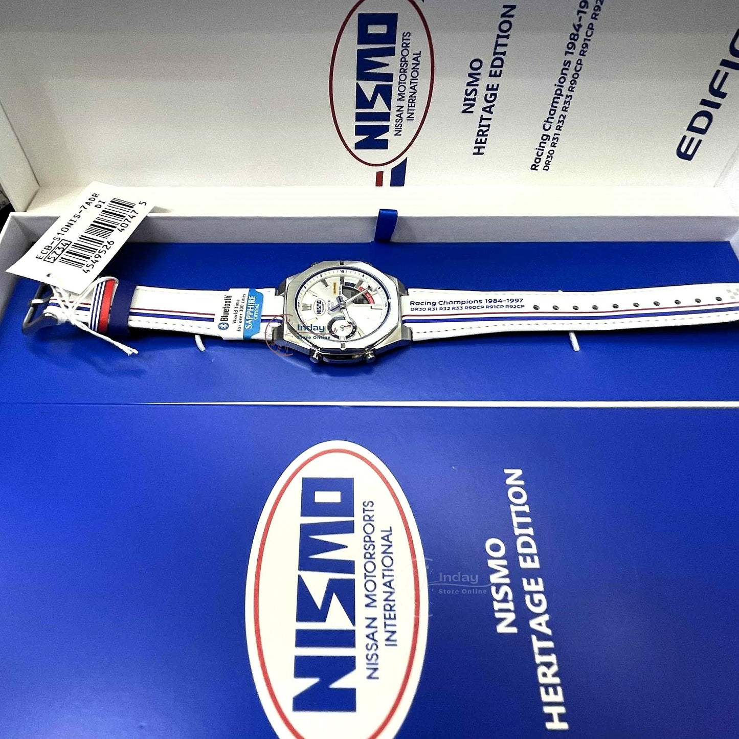 Casio Edifice Men's Watch ECB-S10NIS-7A NISMO heritage edition Smartphone Link Model