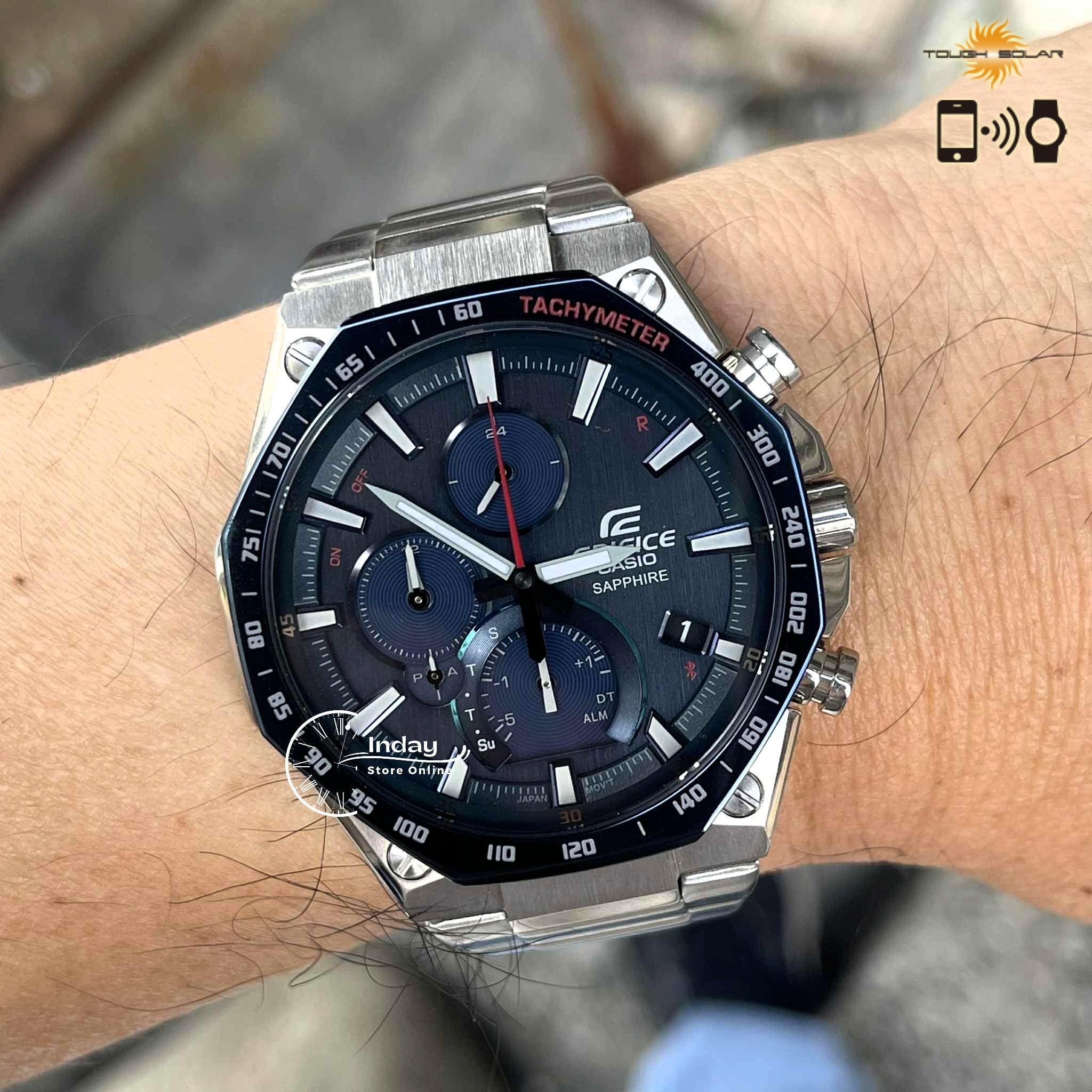 Casio Edifice Men's Watch EQB-1100XDB-2A Smartphone Link Model