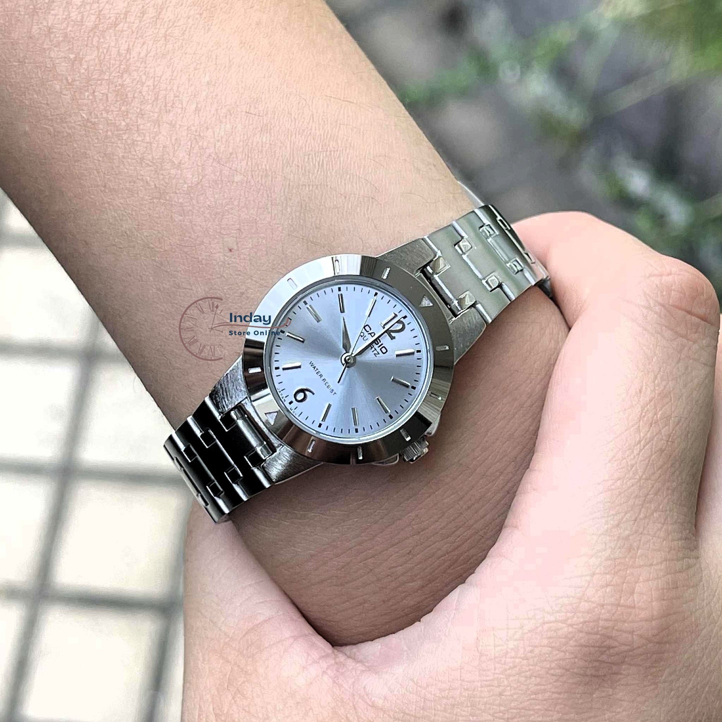 Casio Fashion Women's Watch LTP-1177A-2A Mineral Glass Stainless Steel Band
