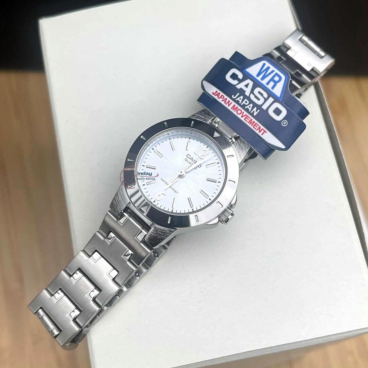 Casio Fashion Women's Watch LTP-1177A-2A Mineral Glass Stainless Steel Band