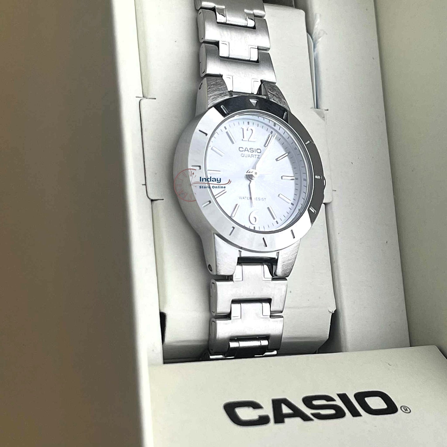 Casio Fashion Women's Watch LTP-1177A-2A Mineral Glass Stainless Steel Band