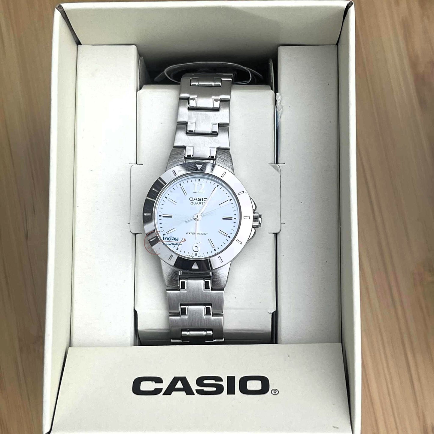 Casio Fashion Women's Watch LTP-1177A-2A Mineral Glass Stainless Steel Band