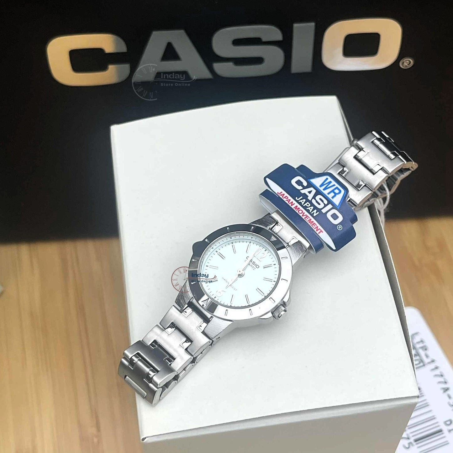 Casio Fashion Women's Watch LTP-1177A-3A Mineral Glass Stainless Steel Band