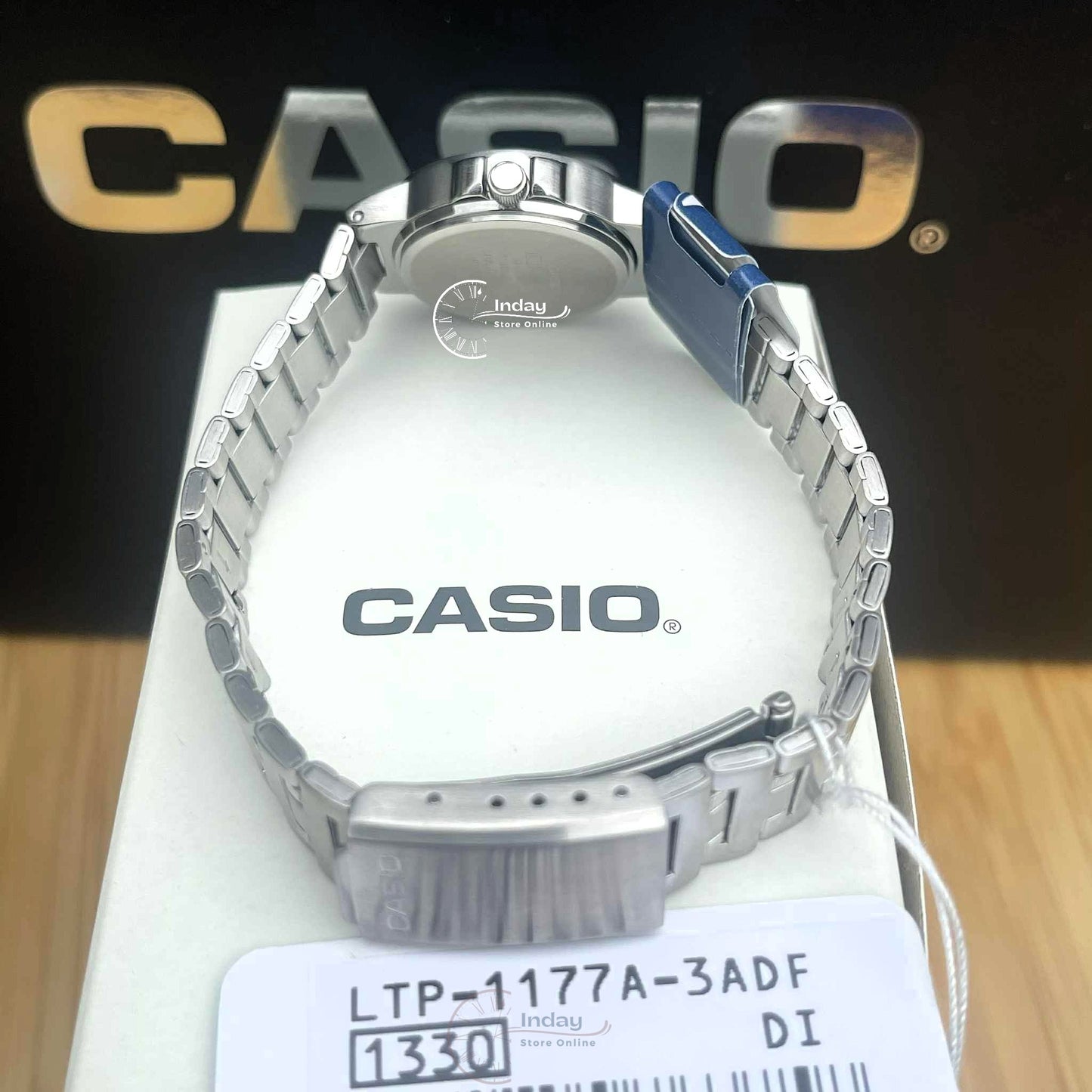 Casio Fashion Women's Watch LTP-1177A-3A Mineral Glass Stainless Steel Band