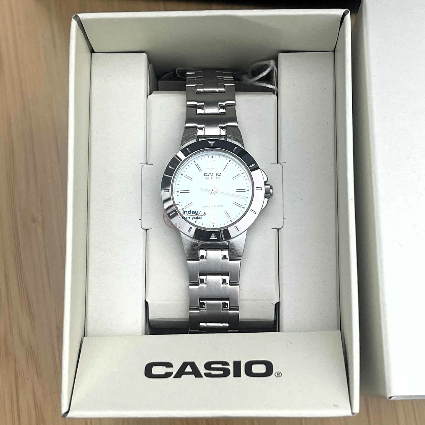 Casio Fashion Women's Watch LTP-1177A-3A Mineral Glass Stainless Steel Band