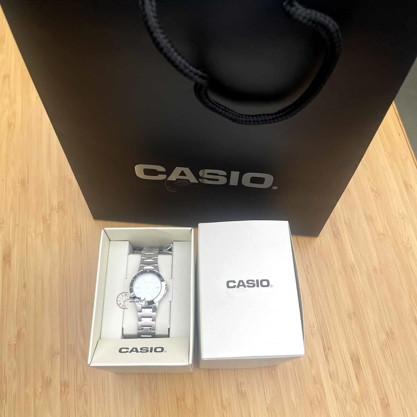Casio Fashion Women's Watch LTP-1177A-3A Mineral Glass Stainless Steel Band
