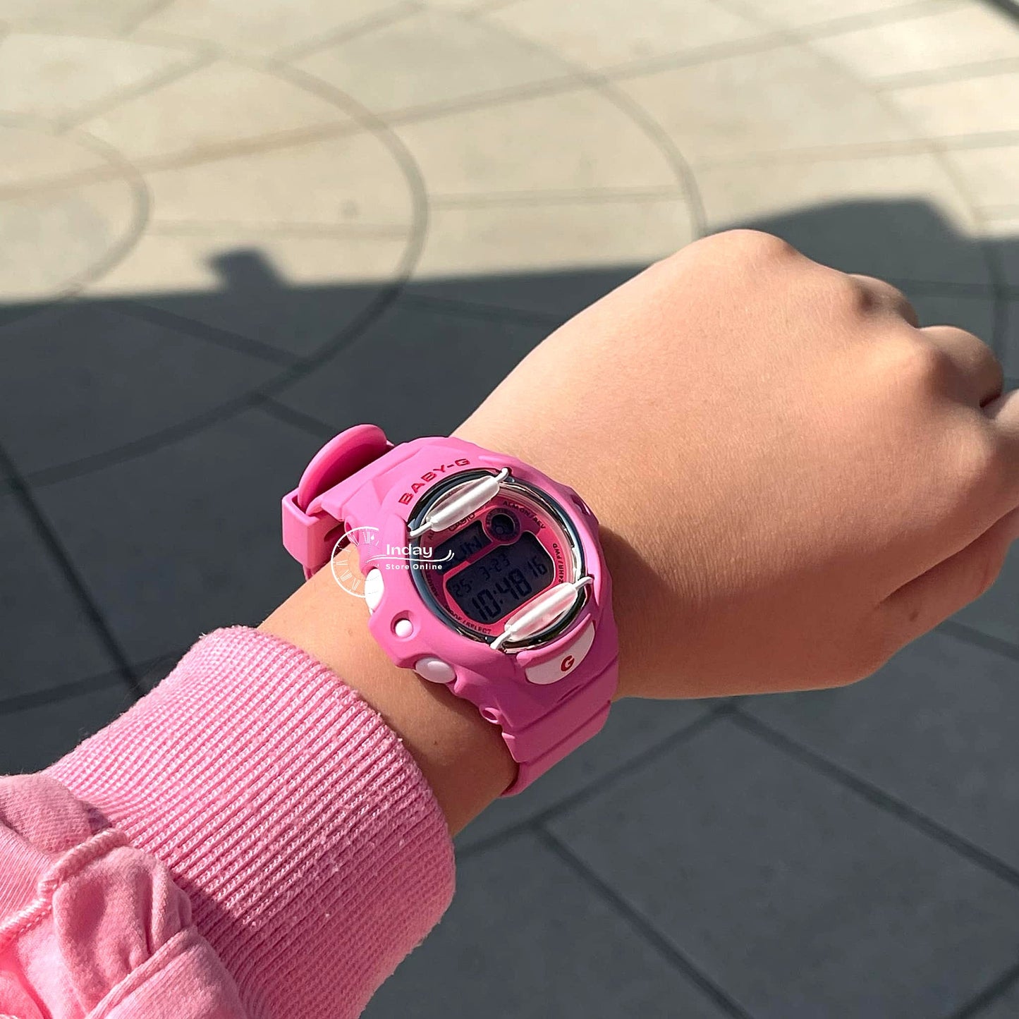 Casio Baby-G Women's Watch BG-169CH-4 Resin Band Mineral Glass Shock Resistant