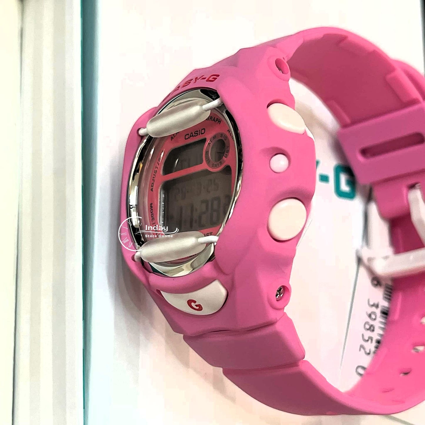 Casio Baby-G Women's Watch BG-169CH-4 Resin Band Mineral Glass Shock Resistant