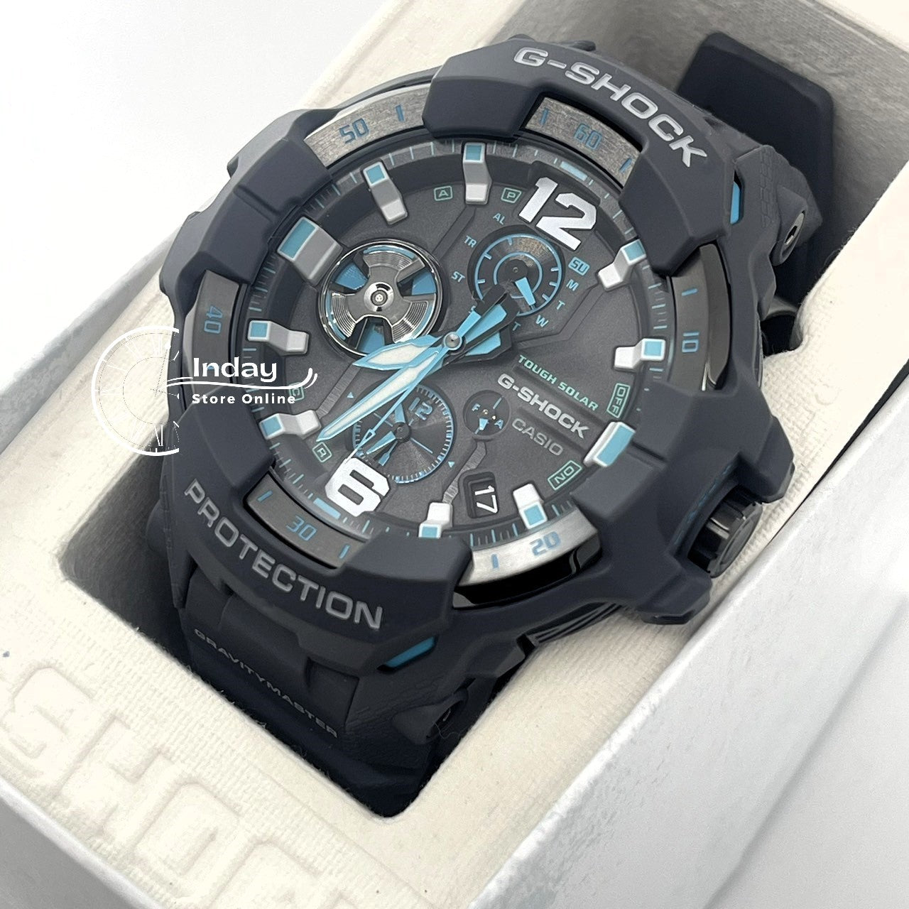Casio G-Shock Gravitymaster Men's Watch GR-B300-8A2 Shock Resistant Mobile link Bluetooth Tough Solar