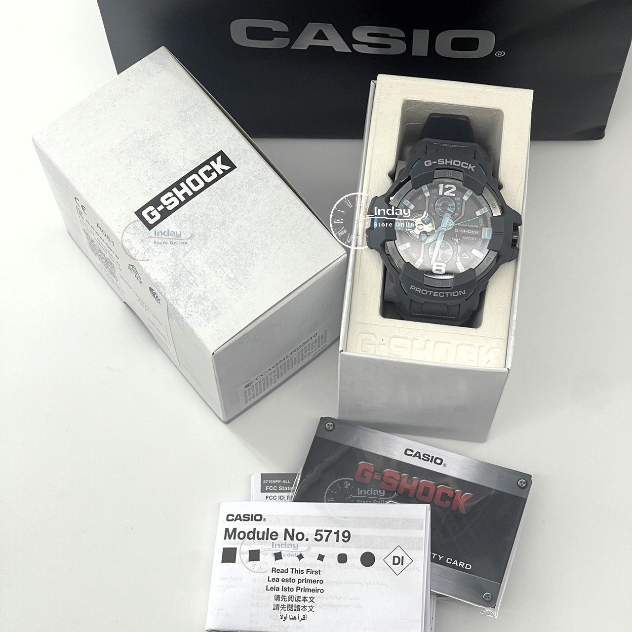 Casio G-Shock Gravitymaster Men's Watch GR-B300-8A2 Shock Resistant Mobile link Bluetooth Tough Solar