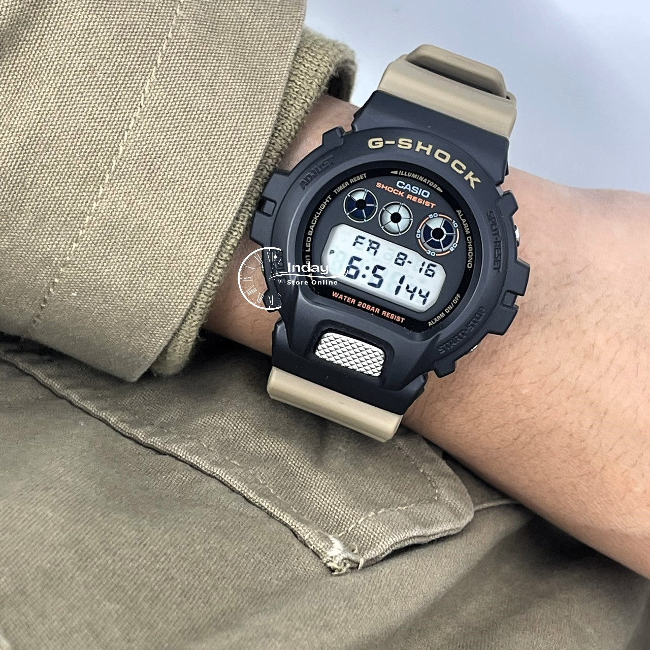 Casio G-Shock Men's Watch DW-6900TU-1A5 Resin Band Shock Resistant Battery life: 5 years