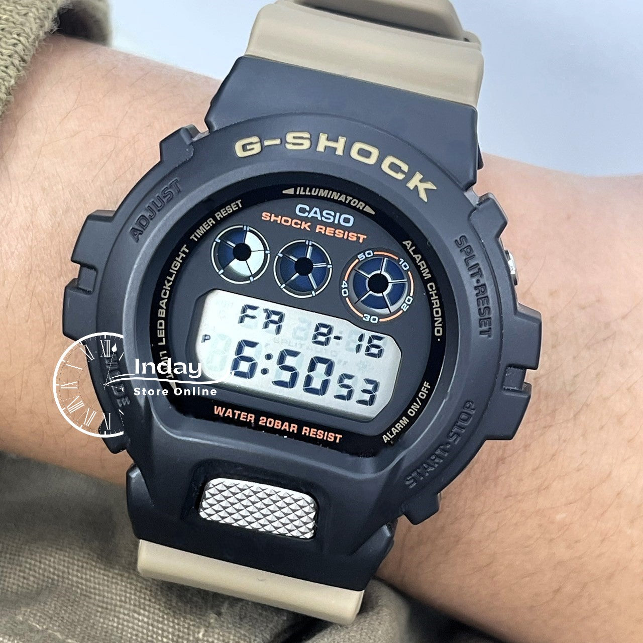 Casio G-Shock Men's Watch DW-6900TU-1A5 Resin Band Shock Resistant Battery life: 5 years