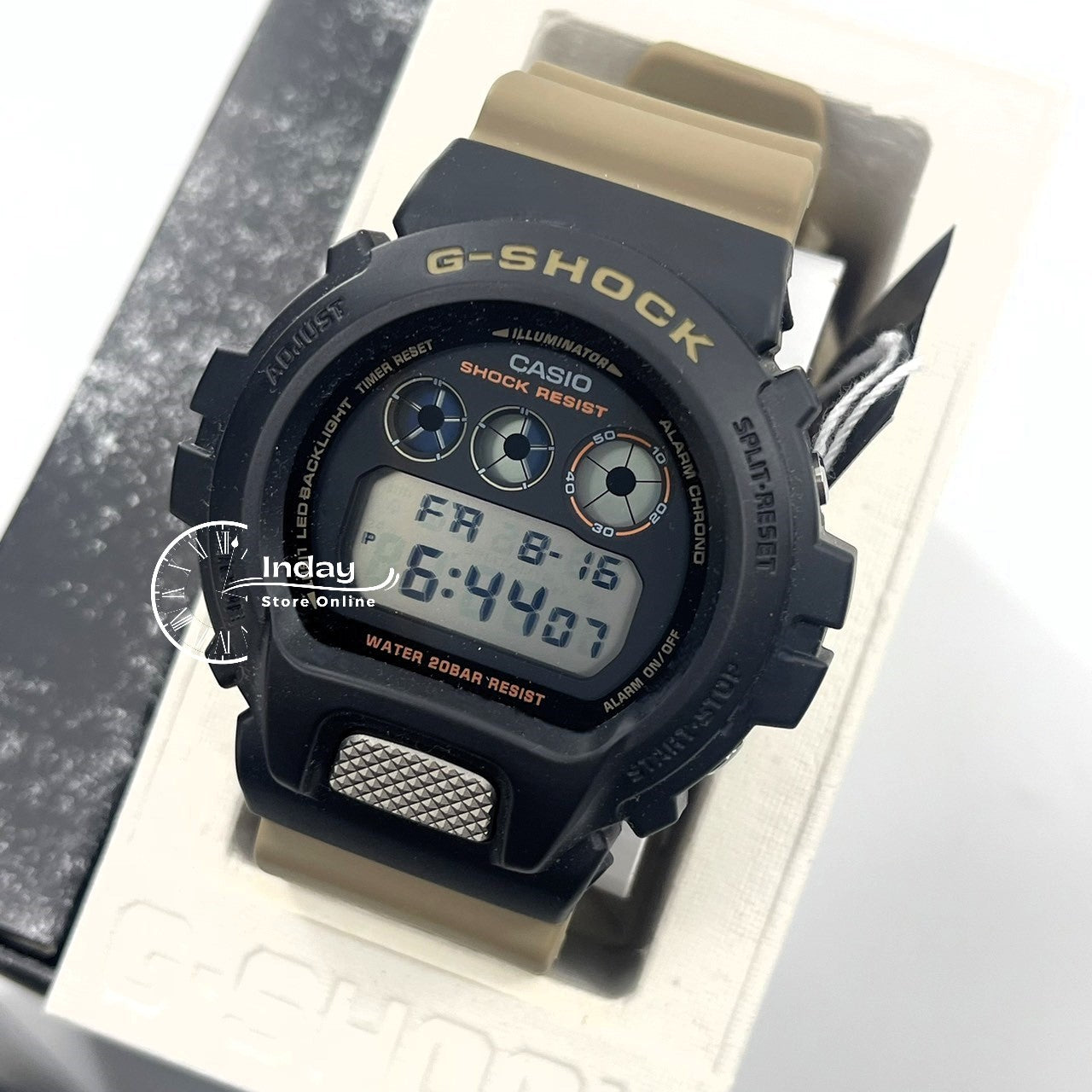 Casio G-Shock Men's Watch DW-6900TU-1A5 Resin Band Shock Resistant Battery life: 5 years