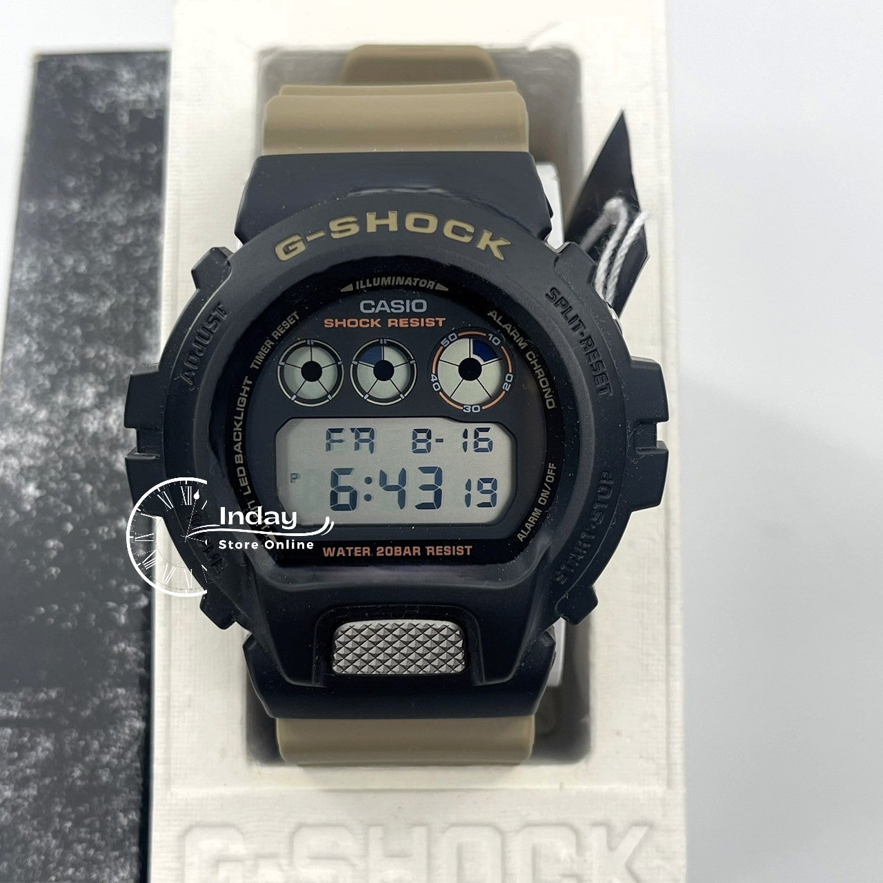 Casio G-Shock Men's Watch DW-6900TU-1A5 Resin Band Shock Resistant Battery life: 5 years