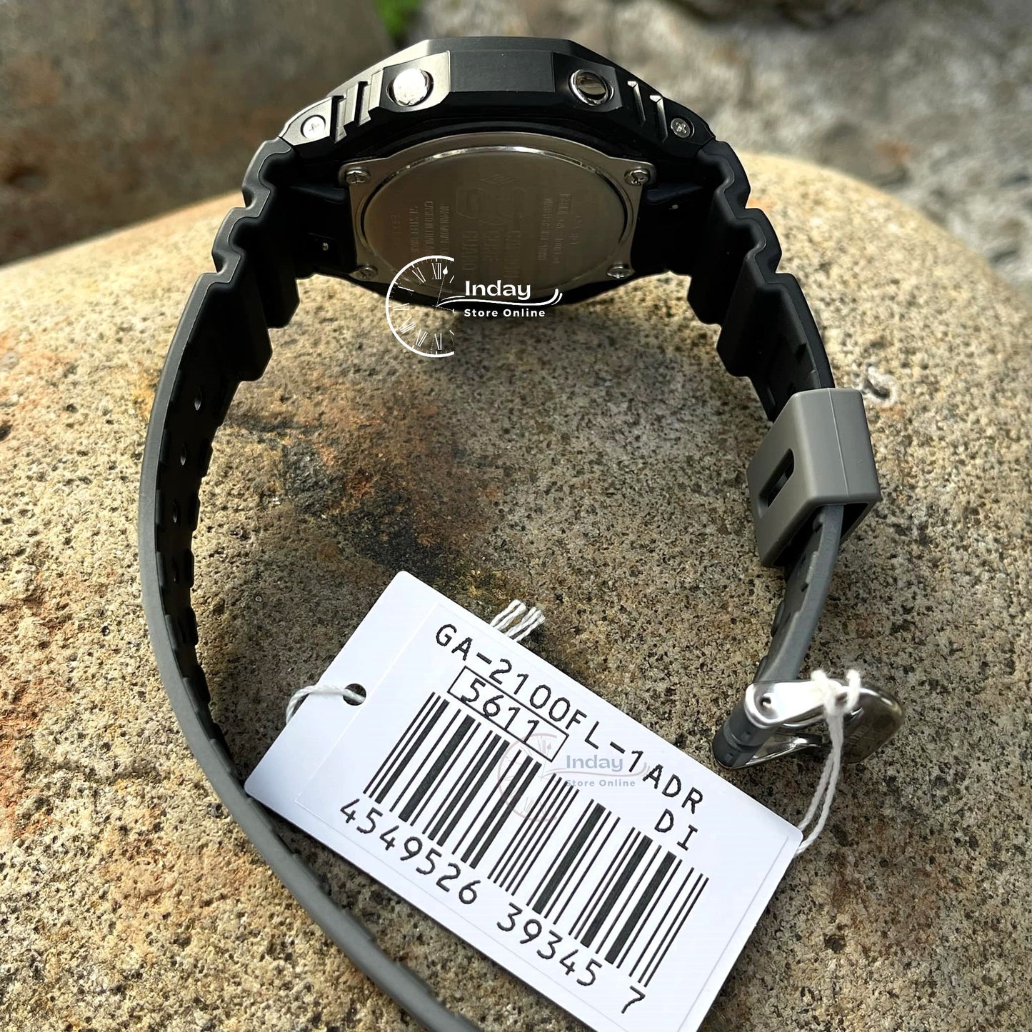 Casio G-Shock Men's Watch GA-2100FL-1A Mineral Glass Shock Resistant Carbon Core Guard Structure