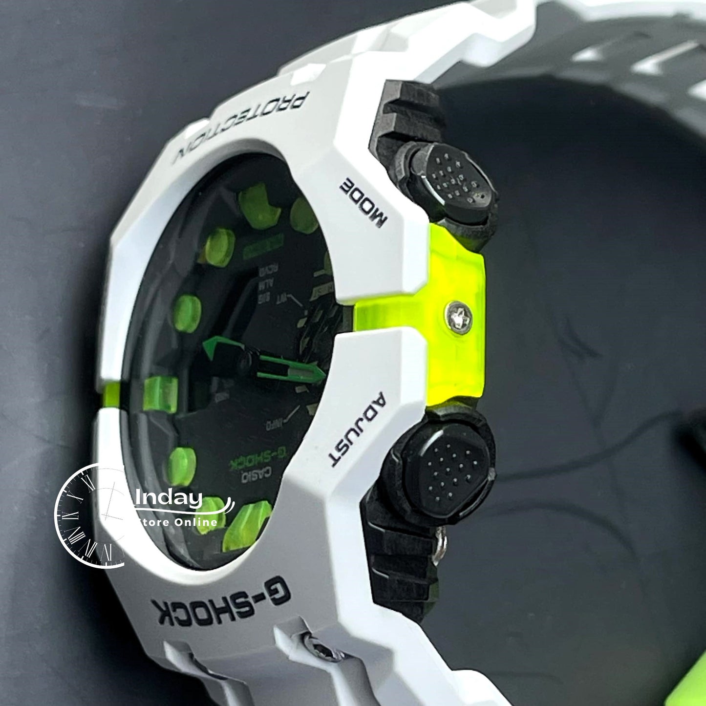 Casio G-Shock Men's Watch GA-B001MW-8A Resin Band Mineral Glass Shock Resistant Mobile Link Bluetooth