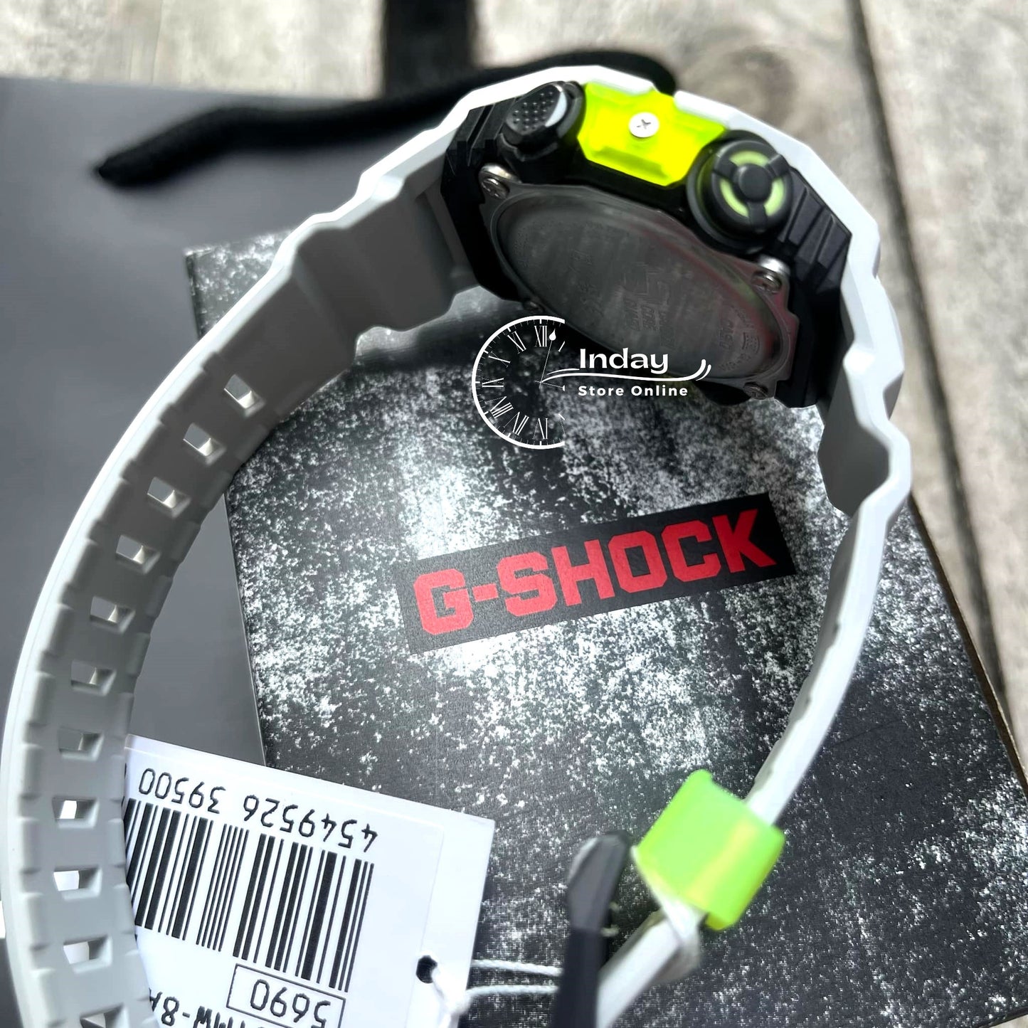 Casio G-Shock Men's Watch GA-B001MW-8A Resin Band Mineral Glass Shock Resistant Mobile Link Bluetooth