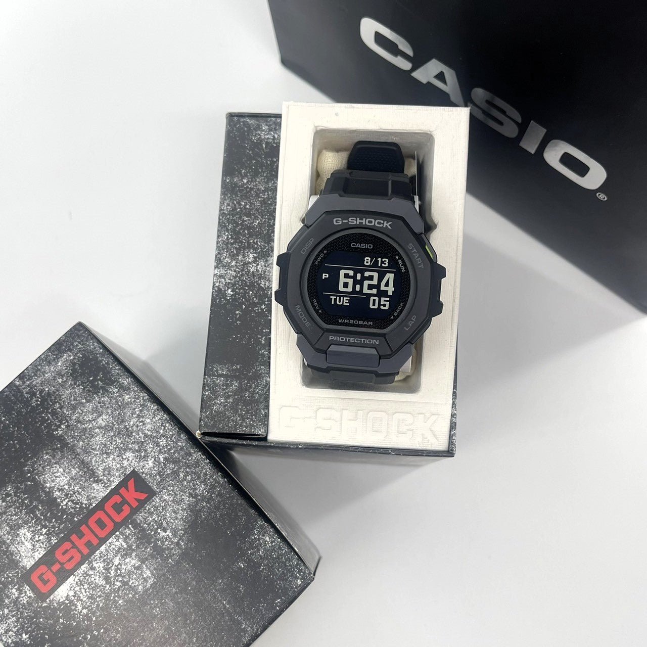 Casio G-Shock Men's Watch GBD-300-1 G-Squad Bio-based Resin Shock Resistant Mobile link Bluetooth