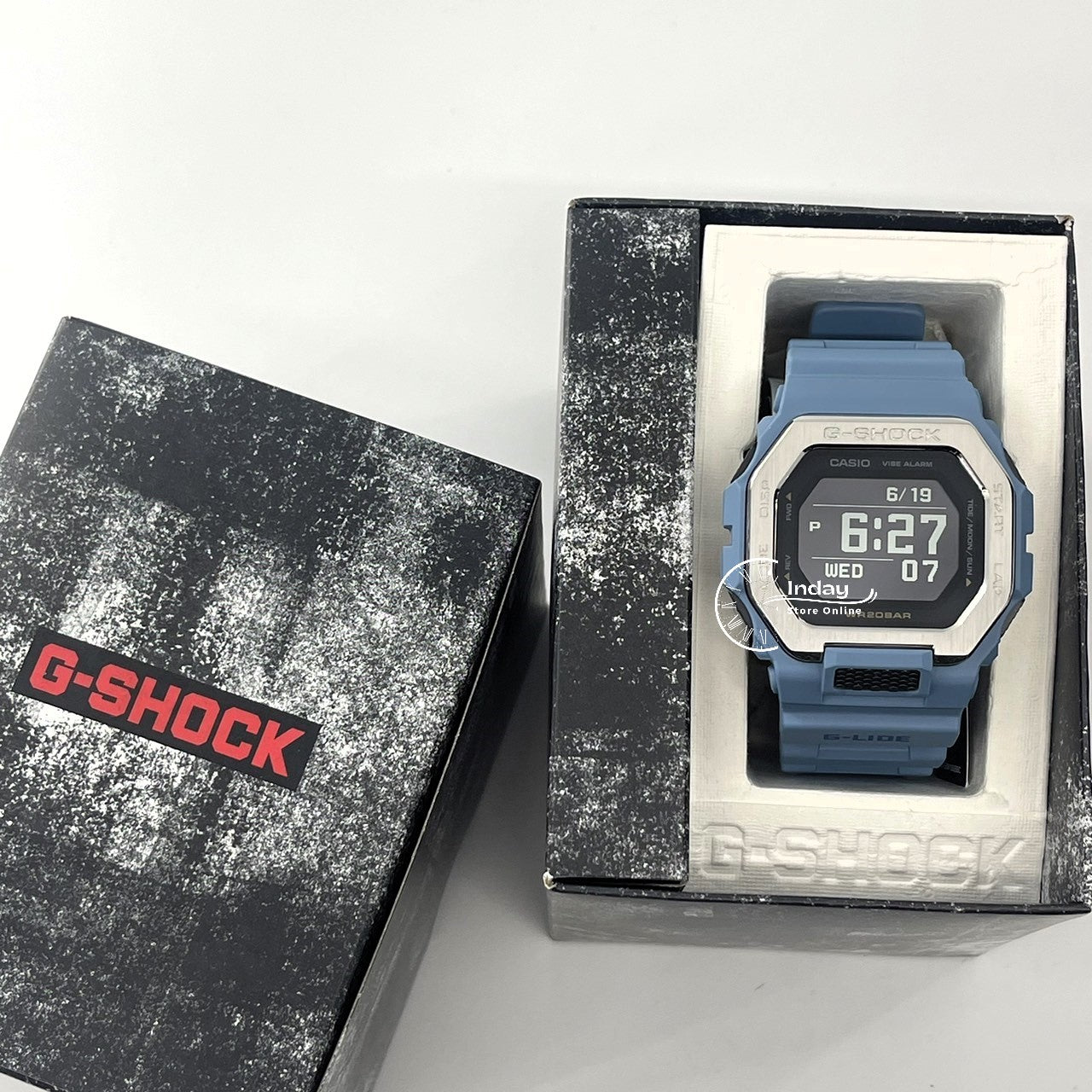 Casio G-Shock G-Lide Men's Watch GBX-100-2A Shock Resistant Mineral Glass Mobile Link Bluetooth